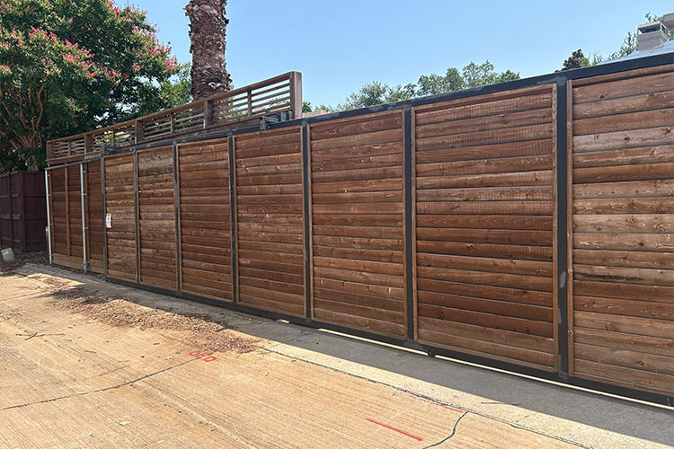 cloverleaf-smart-gate-panel-installation - Garage Tec | Automatic Gates & Garage Door Repair